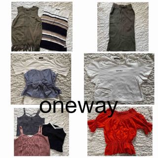 ワンウェイ(one*way)のoneway ワンウェイ　夏服　レース　オシャレ(Tシャツ(半袖/袖なし))