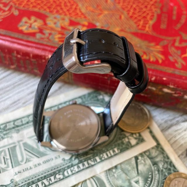 ORIS(オリス)の【個性的】オリス メンズ腕時計 グリーン 手巻き ヴィンテージ アンティーク メンズの時計(腕時計(アナログ))の商品写真