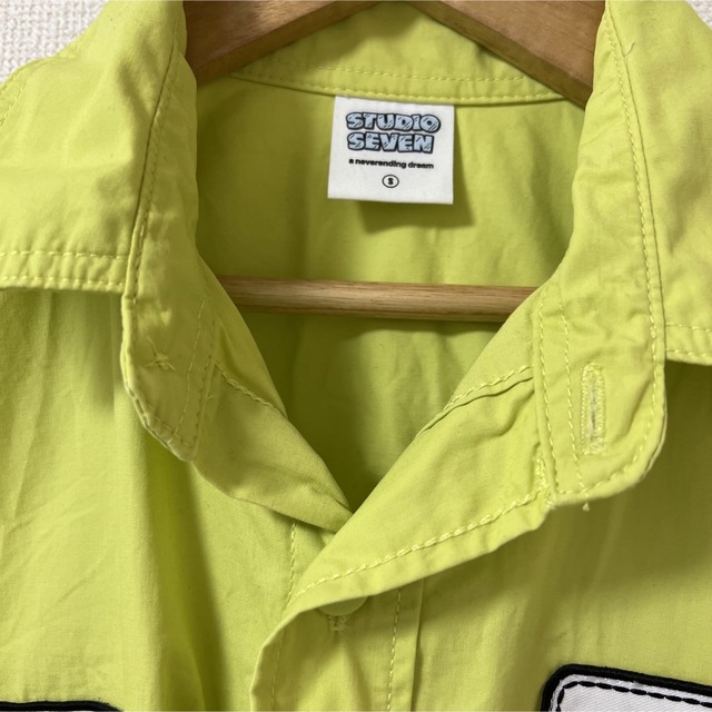 GU(ジーユー)の半袖　シャツ レディースのトップス(シャツ/ブラウス(半袖/袖なし))の商品写真