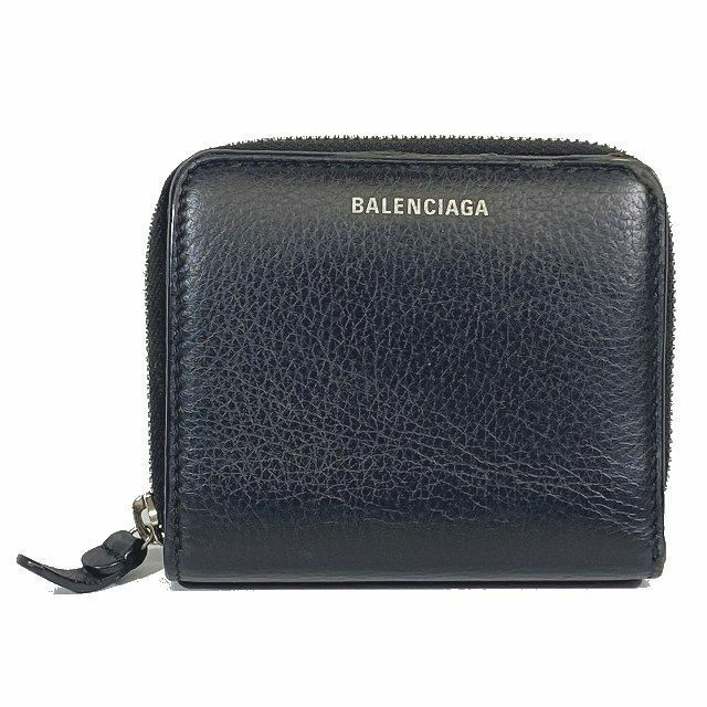 バレンシアガ エブリディ ビルフォールド 2つ折り ロゴ ウォレット 財布 | フリマアプリ ラクマ