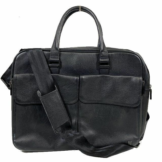ダンヒル dunhill レザー ビジネスバッグ ブリーフケース 書類鞄-