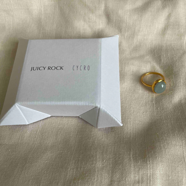 JUICYROCK ORIGINAL(ジューシーロックオリジナル)のJUICYROCK アクアマリンリング レディースのアクセサリー(リング(指輪))の商品写真