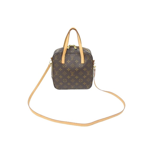 LouisVuitton ルイヴィトン スポンティーニ ショルダーバッグ M47500 モノグラム ブラウン ゴールド金具 美品  49905