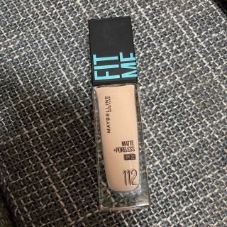 メイベリン(MAYBELLINE)のMAYBELLINE フィットミー リキッドファンデーション R 112(ファンデーション)