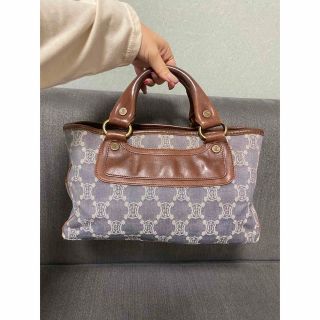 celine - CELINE セリーヌ ハンドバッグ デニム ロゴ Bag カバン