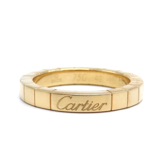 Cartier(カルティエ)のカルティエ ラニエール リング 指輪 ＃49 約9号 K18 イエローゴールド ジュエリー Cartier レディースのアクセサリー(リング(指輪))の商品写真