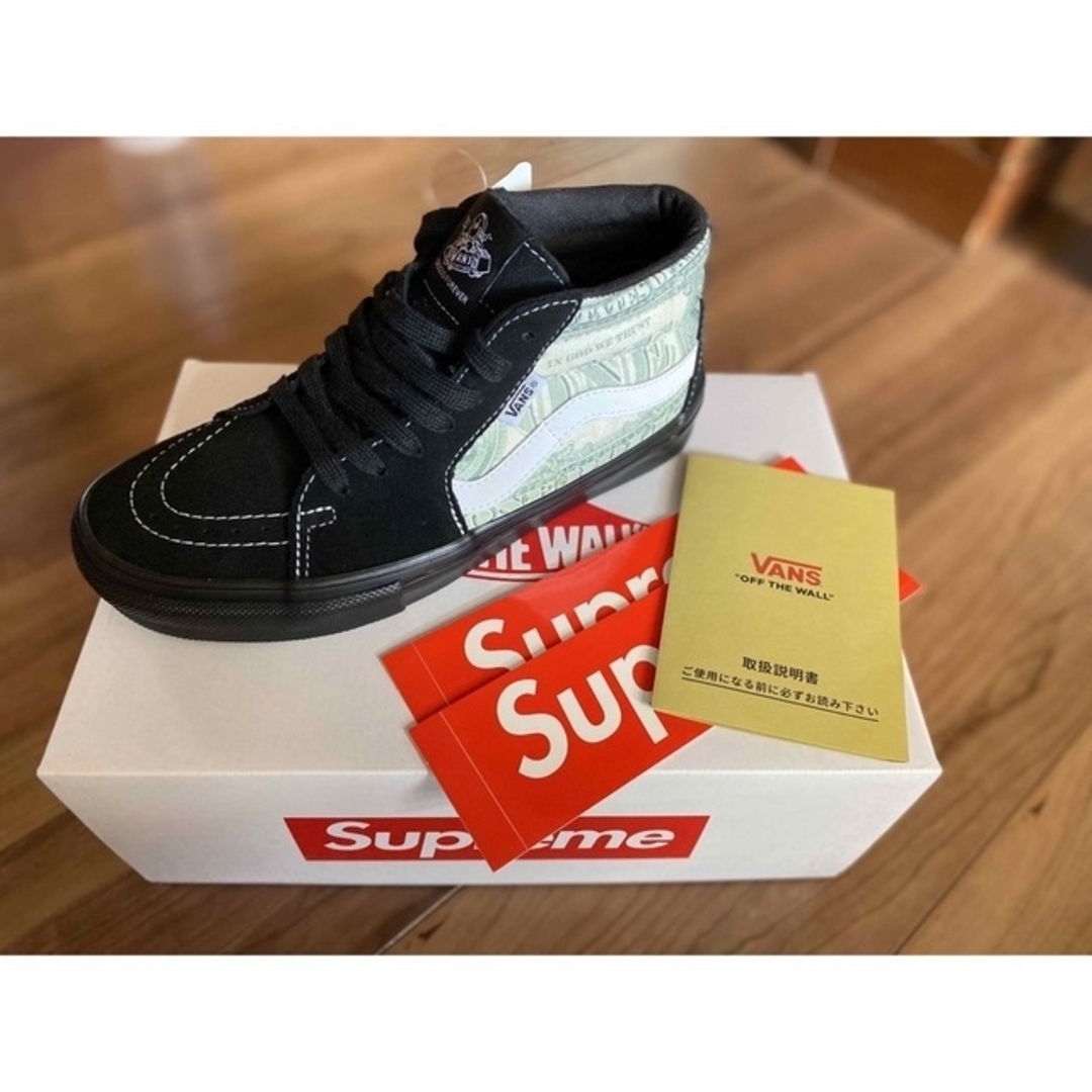 Supreme × Vans Doller Skate Grosso Mid 買取 強化 靴/シューズ