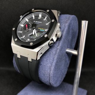 ジーショック(G-SHOCK)のGA-B2100本体付き ラバーベルトセット カシオーク カスタム Gショック(腕時計(アナログ))