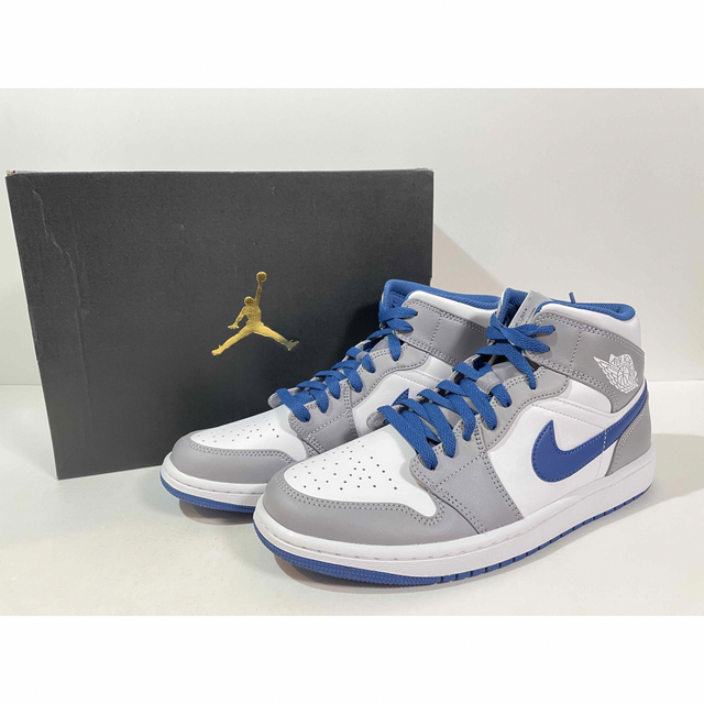 【新品】27cm Nike Air Jordan1 MID True Blue