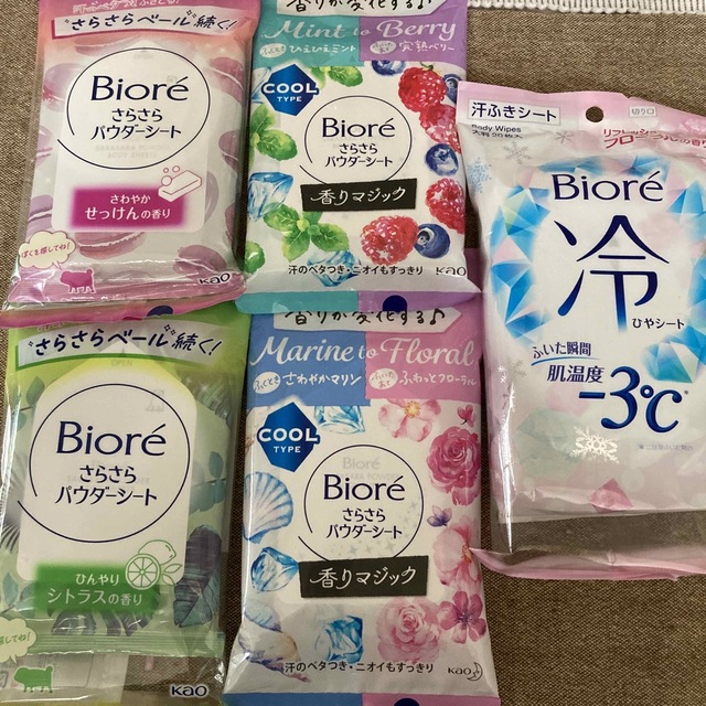 Biore(ビオレ)の制汗シート汗拭きシート コスメ/美容のボディケア(制汗/デオドラント剤)の商品写真