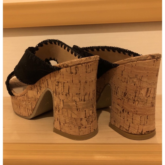 DULCIS REGALO コルクヒールサンダル レディースの靴/シューズ(サンダル)の商品写真