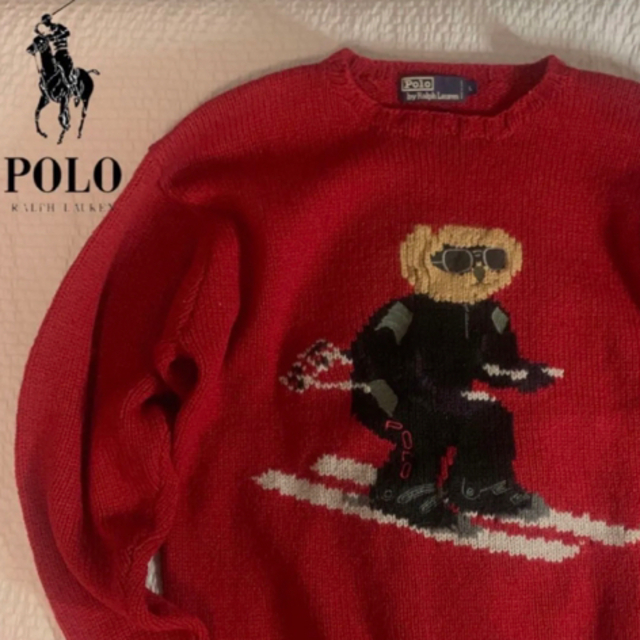POLO RALPH LAUREN - 【美品】☆ラルフローレン☆ポロベア☆ニット