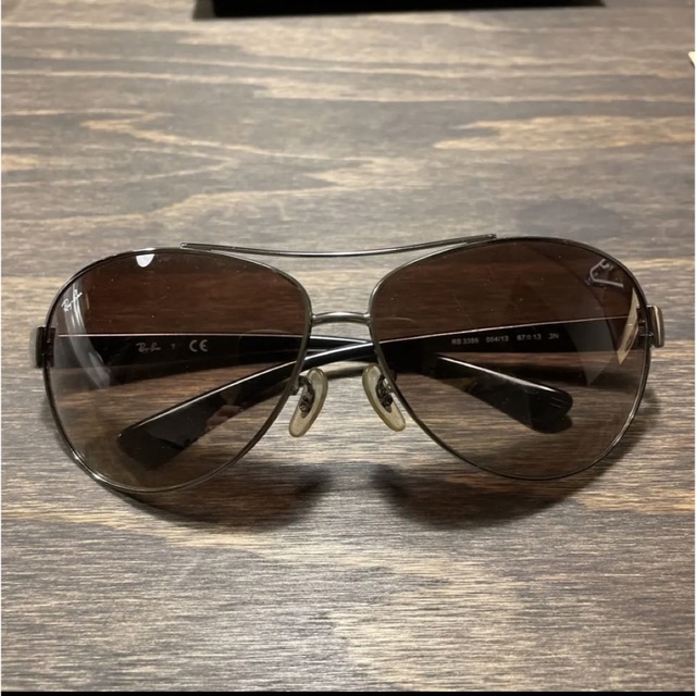Ray-Ban(レイバン)のレイバン　ティアドトップ・サングラス(薄い茶色レンズ) メンズのファッション小物(サングラス/メガネ)の商品写真