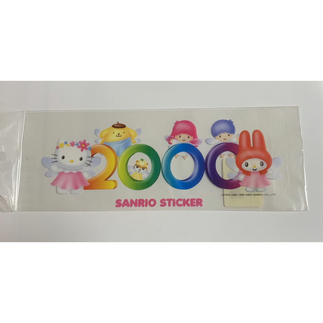 サンリオ ☆レア!!新品未使用 サンリオ ステッカー♪2000年ミレニアムの通販 by ???????????????????????????? ???????? ???????? 2000年ステッカー MILEENNIUM STICKER