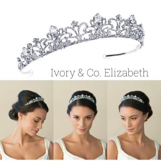 ヴェラウォン(Vera Wang)のivory&co ティアラ　Elizabeth(ヘッドドレス/ドレス)