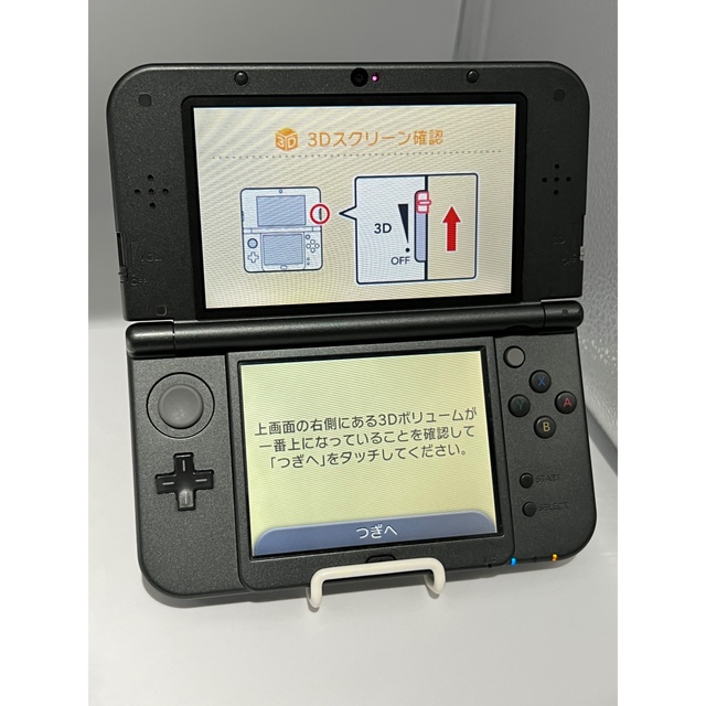 目立った傷や使用感もありませんNew ニンテンドー 3DS LL メタリックブラック 超美品