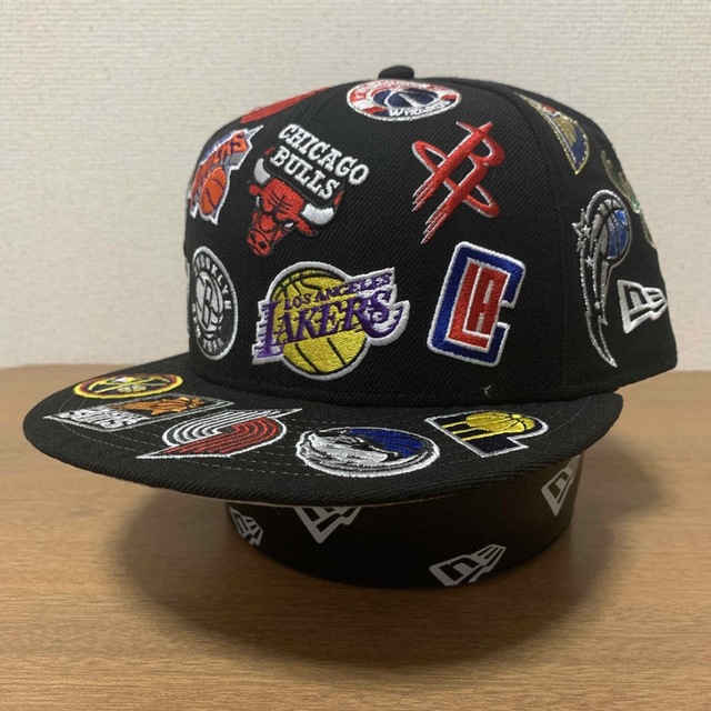 ニューエラ 59FIFTY NBA チームロゴ オールオーバー7 1/8