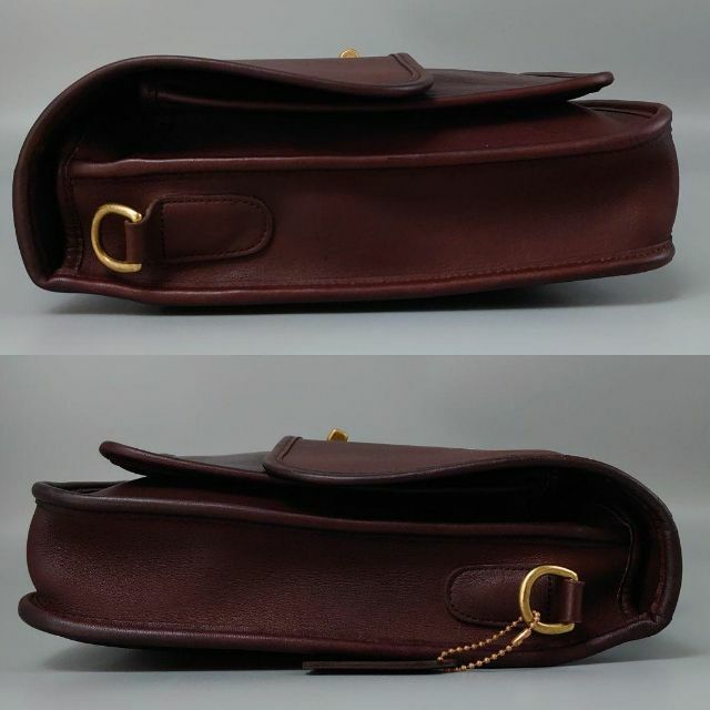 COACH - オールドコーチ 2way ビジネスバッグ ブラウン レザー ターン