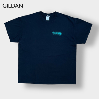 ギルタン(GILDAN)の【GILDAN】XL ワンポイント Tシャツ バックプリント 病院 ボランティア(Tシャツ/カットソー(半袖/袖なし))