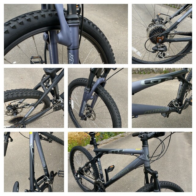 GT Bicycles(ジーティーバイシクルズ)のMTB  GT OUTPOST DISC　マウンテンバイク　　MTB スポーツ/アウトドアの自転車(自転車本体)の商品写真