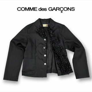 tricot COMME des GARÇONS ギンガム フリル ジャケット