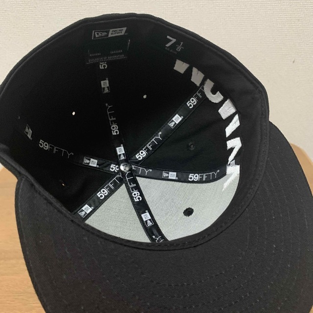 NEW ERA(ニューエラー)のニューエラ 59fifty 100周年記念 ブラック 7 1/8 メンズの帽子(キャップ)の商品写真