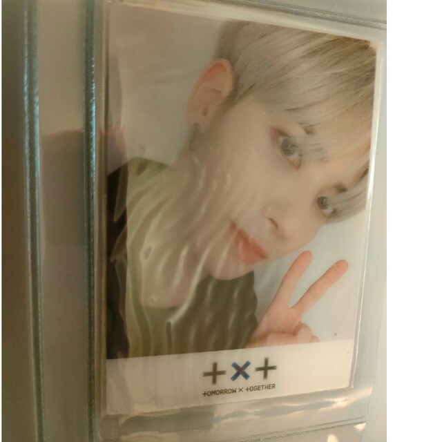 txt テヒョン Weverse クリア トレカ エンタメ/ホビーのタレントグッズ(アイドルグッズ)の商品写真