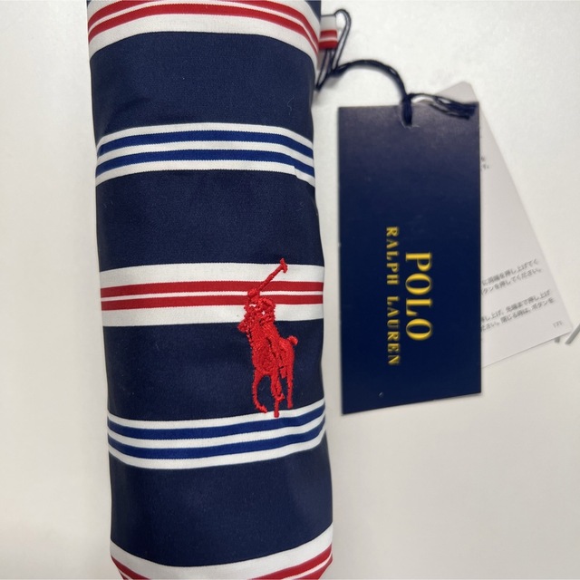 POLO RALPH LAUREN(ポロラルフローレン)のポロラルフローレン  折りたたみ雨傘 レディースのファッション小物(傘)の商品写真