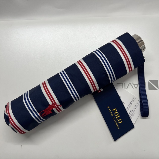 POLO RALPH LAUREN(ポロラルフローレン)のポロラルフローレン  折りたたみ雨傘 レディースのファッション小物(傘)の商品写真