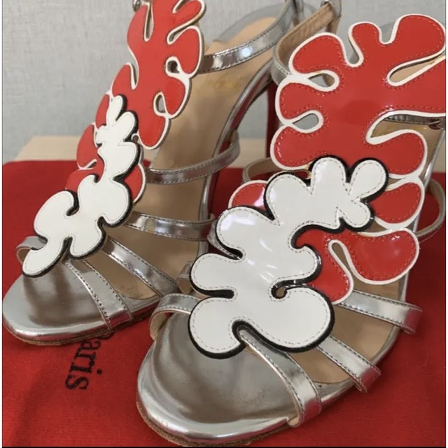 【超美品‼】️ルブタン 34.5 パンプス サンダル 21.5 21 22