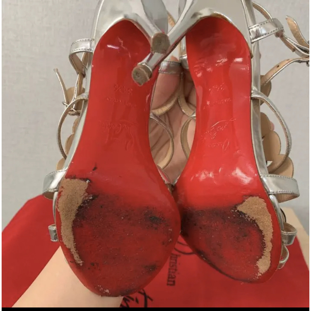 【超美品‼】️ルブタン 34.5 パンプス サンダル 21.5 21 22