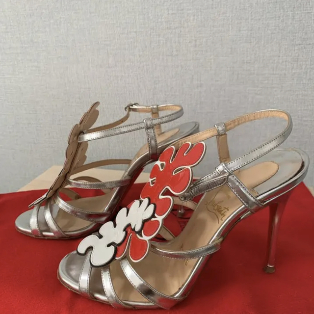 【超美品‼】️ルブタン 34.5 パンプス サンダル 21.5 21 22