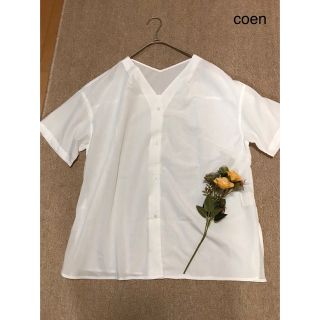 コーエン(coen)の💕コーエン❷💕Ｆサイズブラウス💕(シャツ/ブラウス(半袖/袖なし))