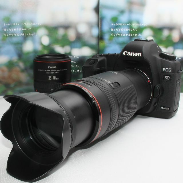 カメラ❤️予備バッテリー付き❤️Canon EOS 5D mark II ダブルズーム