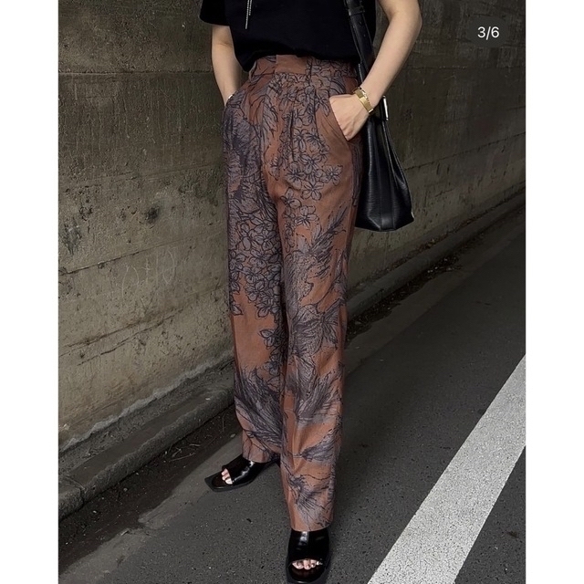 KEITAMARUYAMA × AMERI 2TUCKSTRAIGHTPANTS-