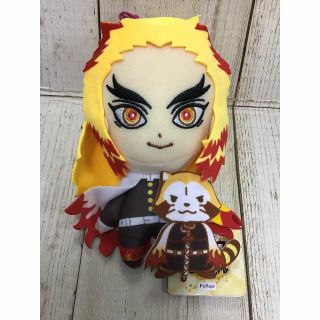 鬼滅の刃×ラスカル コラボぬいぐるみ煉獄杏寿郎×ラスカル 単品(ぬいぐるみ)