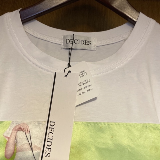 Decides わんちゃん柄Tシャツ　フリーサイズ レディースのトップス(Tシャツ(半袖/袖なし))の商品写真