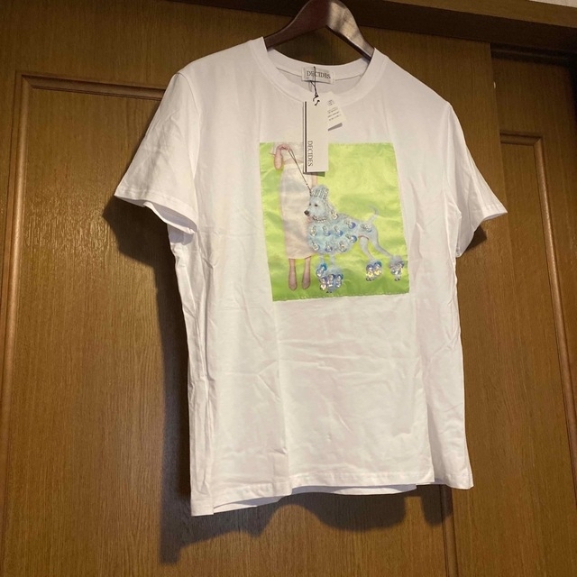 Decides わんちゃん柄Tシャツ　フリーサイズ レディースのトップス(Tシャツ(半袖/袖なし))の商品写真