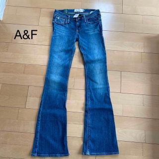 アバクロンビーアンドフィッチ(Abercrombie&Fitch)のアバクロ  キッズ　デニムパンツ(パンツ/スパッツ)