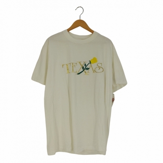 デルタ(DELTA)のDELTA(デルタ) 90s USA製 プリント 刺繍 クルーネックTシャツ(Tシャツ/カットソー(半袖/袖なし))