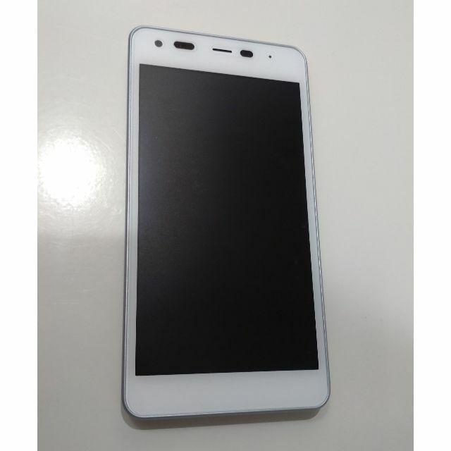 京セラ(キョウセラ)の6191 Ymobile androidone S2 スマートフォン ホワイト スマホ/家電/カメラのスマートフォン/携帯電話(スマートフォン本体)の商品写真