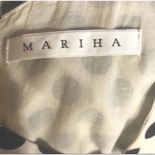 MARIHA(マリハ)の【極美品】MARIHA マリハ　マルティニーク別注　夏の月影のドレス　ドット レディースのワンピース(ロングワンピース/マキシワンピース)の商品写真