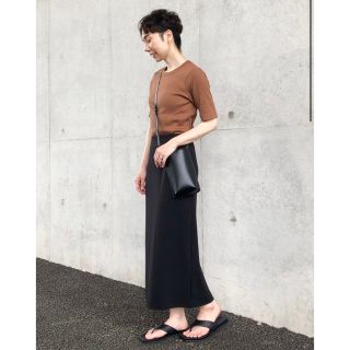 ユニクロ(UNIQLO)のコンフィールタッチトングサンダル　黒　S(サンダル)