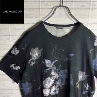 ラッドミュージシャン(LAD MUSICIAN)の【佐藤健着用】ラッドミュージシャン 花柄 総柄 Tシャツ ビッグシルエット(Tシャツ/カットソー(半袖/袖なし))