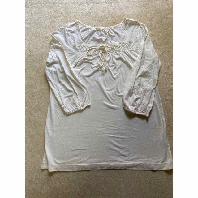 UNIQLO(ユニクロ)のユニクロ 7分袖シャツ レディースのトップス(シャツ/ブラウス(長袖/七分))の商品写真