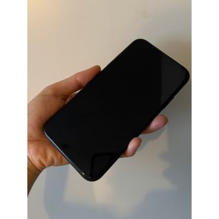 アイフォーン(iPhone)のiPhone XR本体　128GB BLACK(スマートフォン本体)