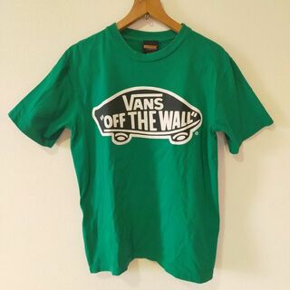 メキシコ製 VANS Tシャツ デカロゴ ビッグロゴ フロントロゴ used