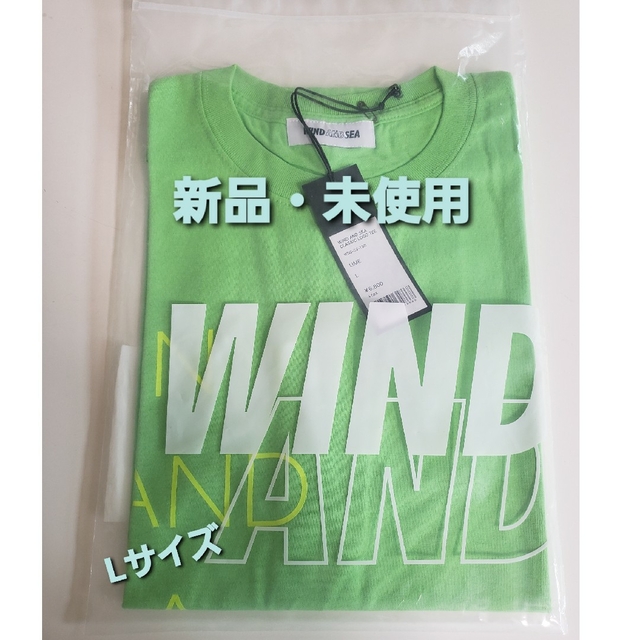 【新品・未使用】WIND AND SEA クラシックロゴTシャツ