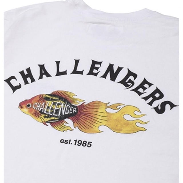 チャレンジャー challenger フレイムフィッシュtシャツ 新品未開封　L 1