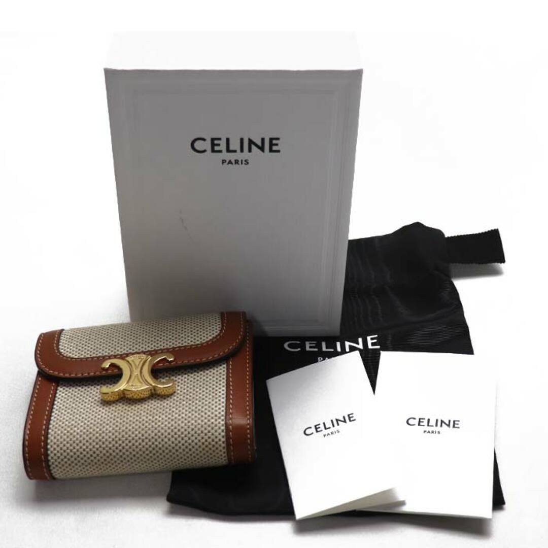 CELINE セリーヌ スモールウォレット トリオンフ 二つ折り財布